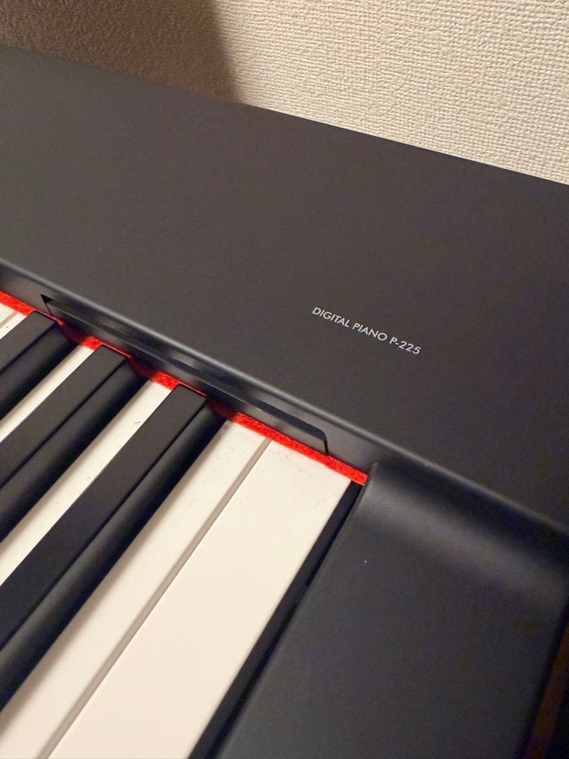 ほぼ新品 YAMAHA P-225 + 純正スタンド・3本ペダル付 動作良好