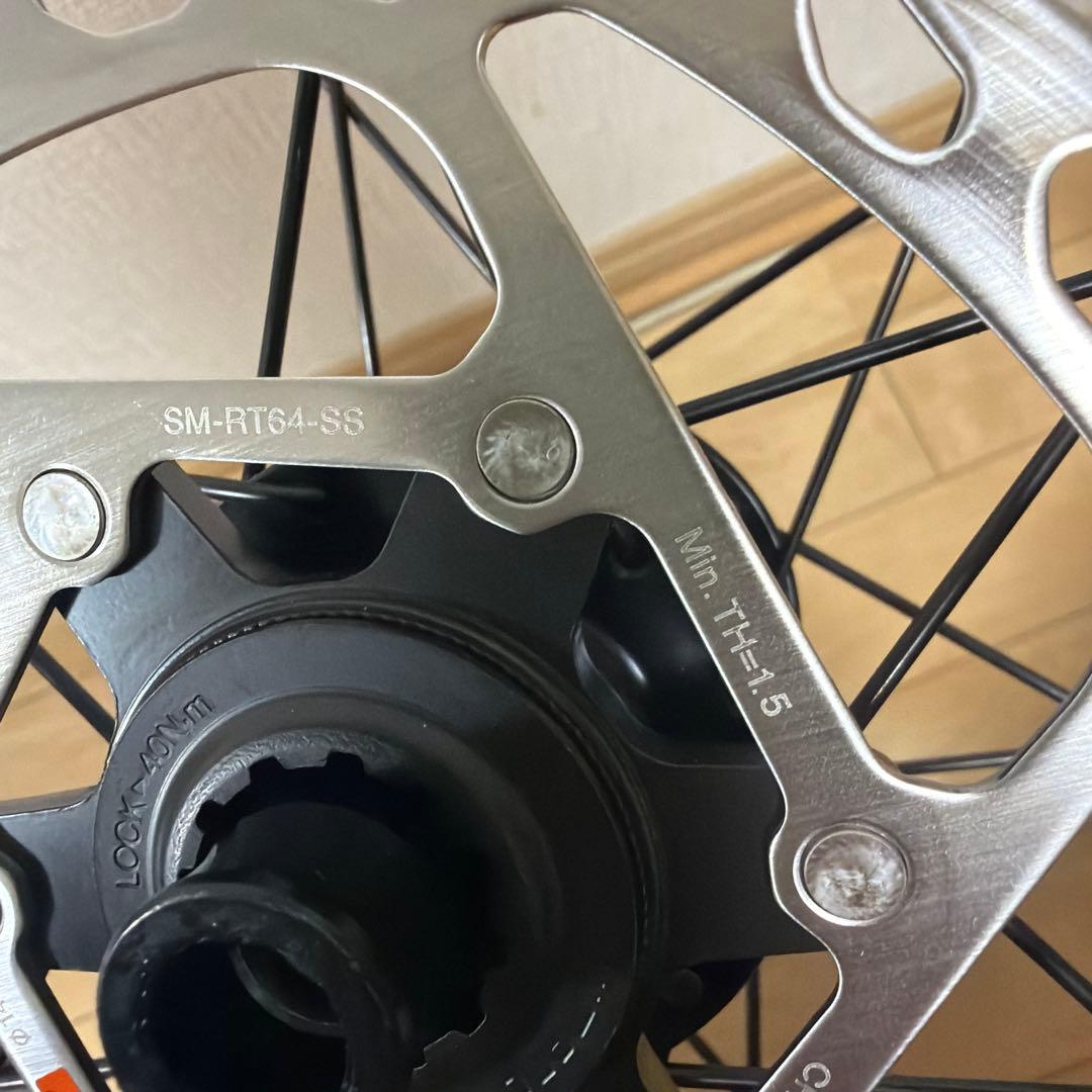 【未使用】DT SWISS R470 ディスクブレーキ用　ブレーキローター付き
