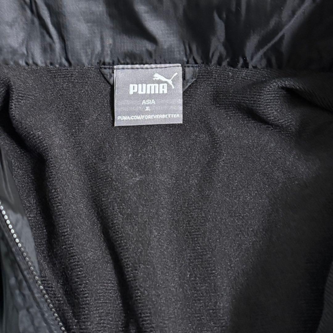 新品特価 PUMA サッカーウェア 裏起毛 ピステ・ウィンドブレーカー 上下XL
