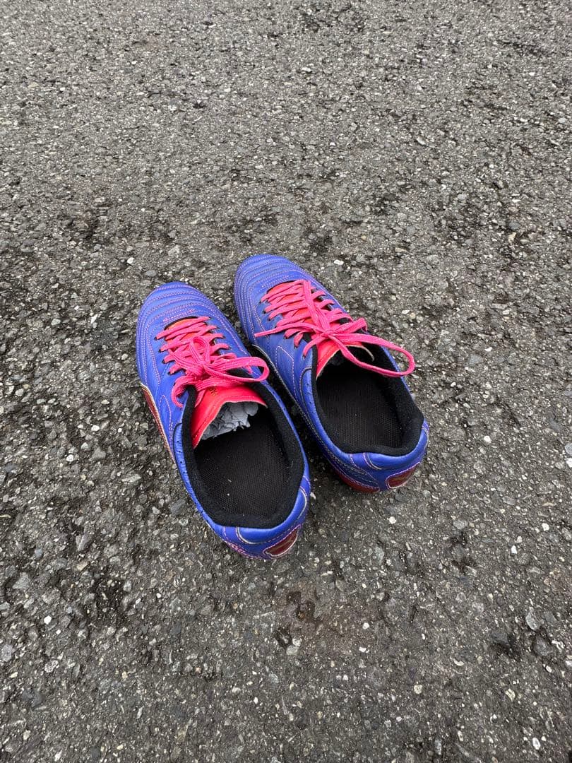 超激レアPUMA vintage『purple&pink』スパイク