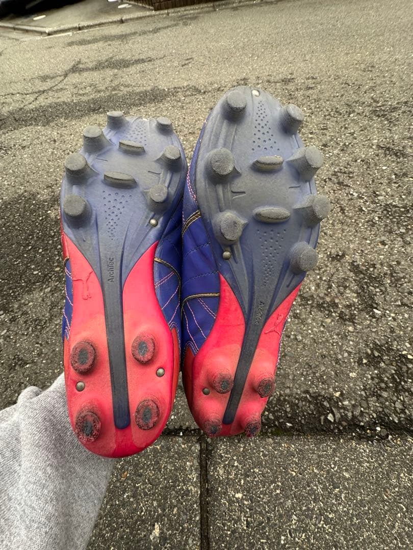 超激レアPUMA vintage『purple&pink』スパイク