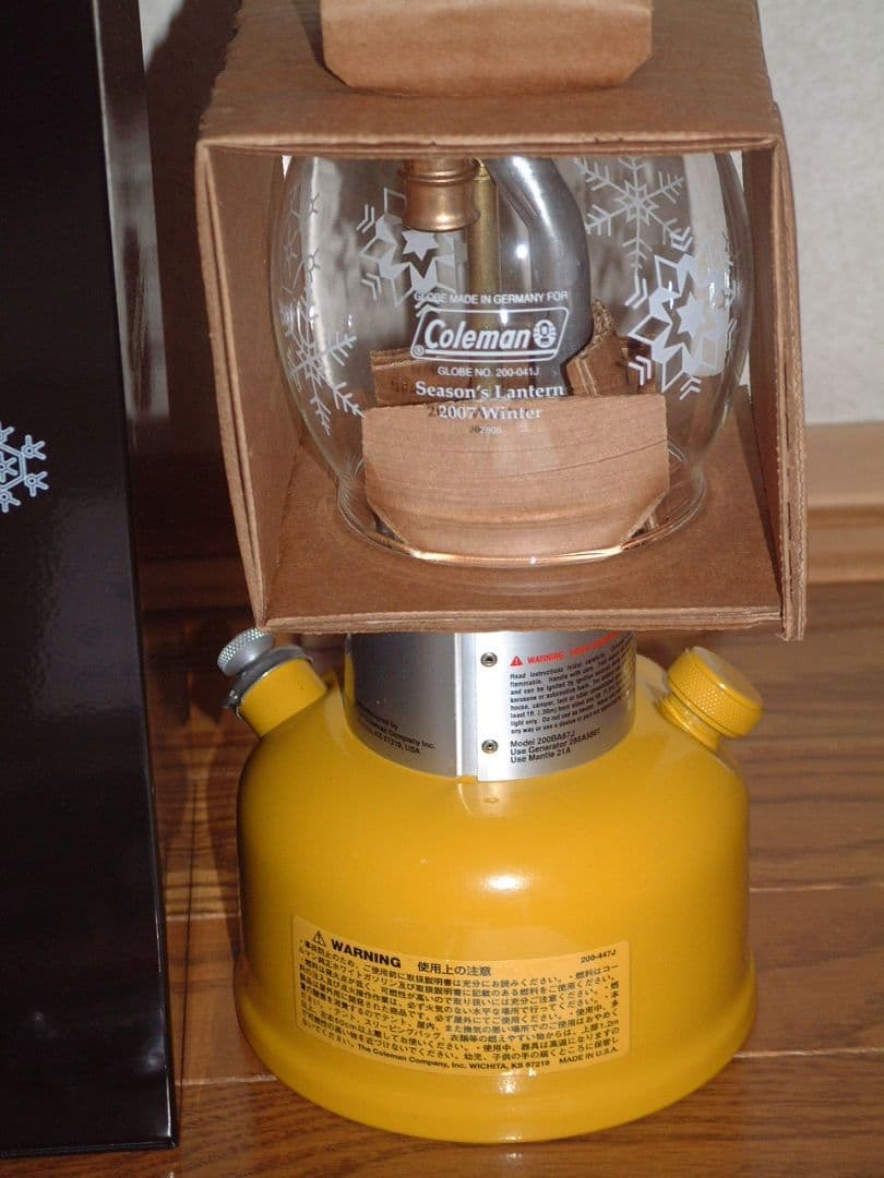 Coleman シーズンズランタン2007 Winter 新品
