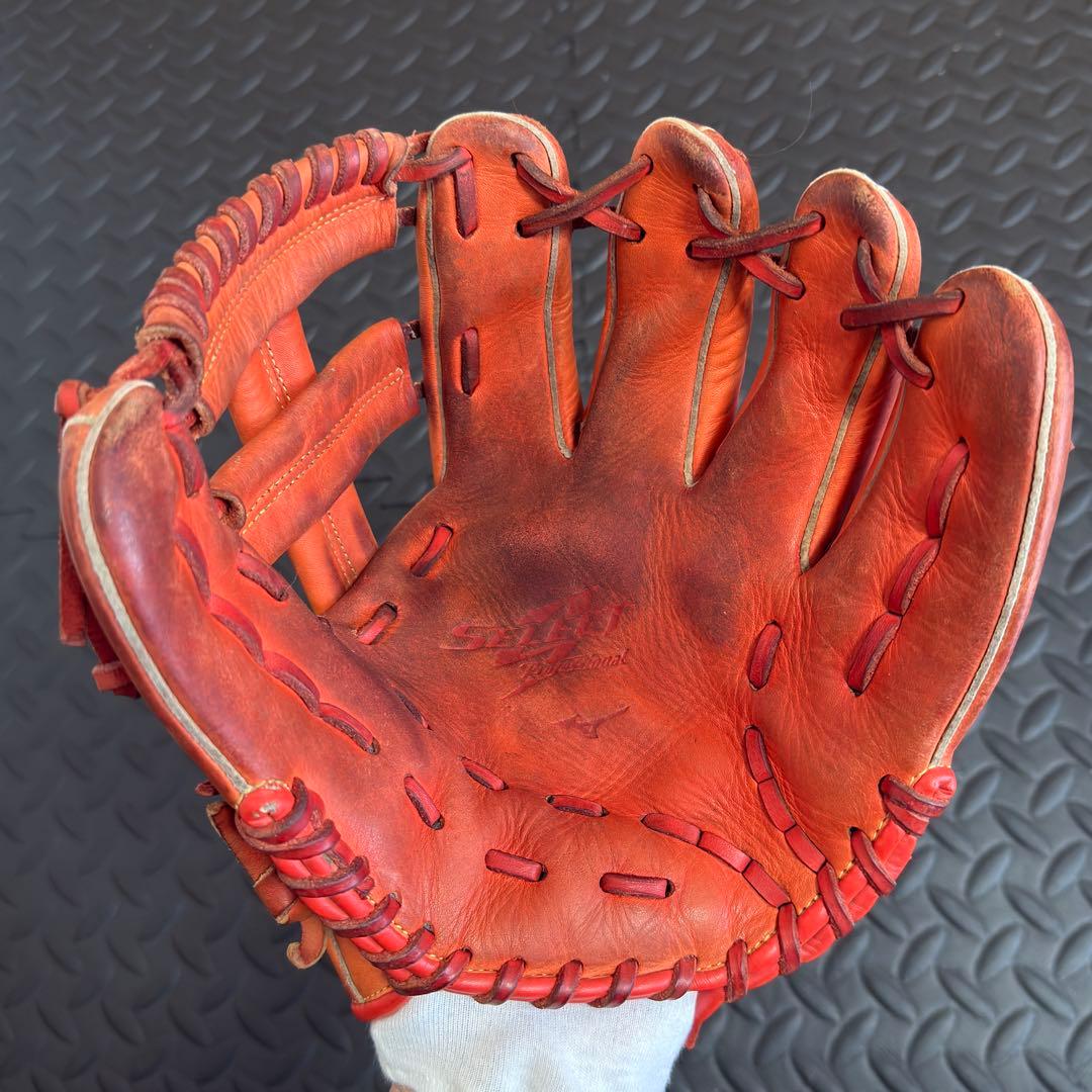 ミズノ セレクト 9 軟式少年用 グローブ Mサイズ 野球 右投げ