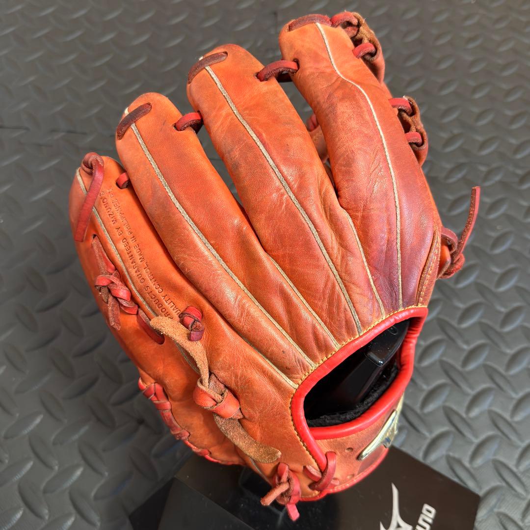 ミズノ セレクト 9 軟式少年用 グローブ Mサイズ 野球 右投げ