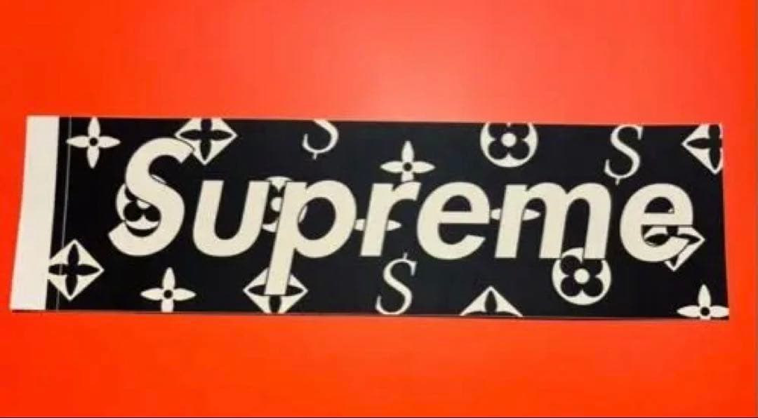 絵画 Supreme Louis Vuitton Box Logo Sticker