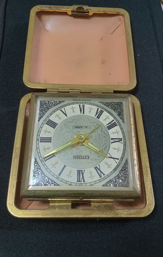 シチズン[CITIZEN] レトロ目覚まし時計　希少レア物　残り1台