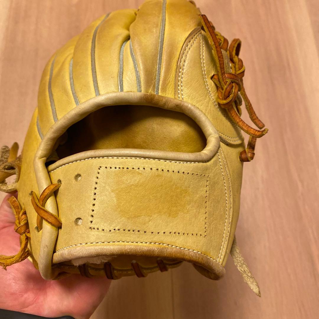 slugger 野球グローブ レザー イエロー