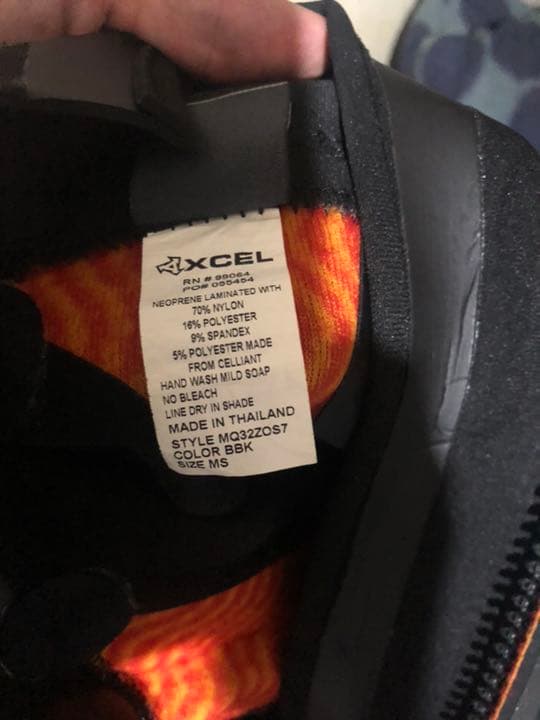 XCEL ウエットスーツ 3.2mm サイズMS エクセル
