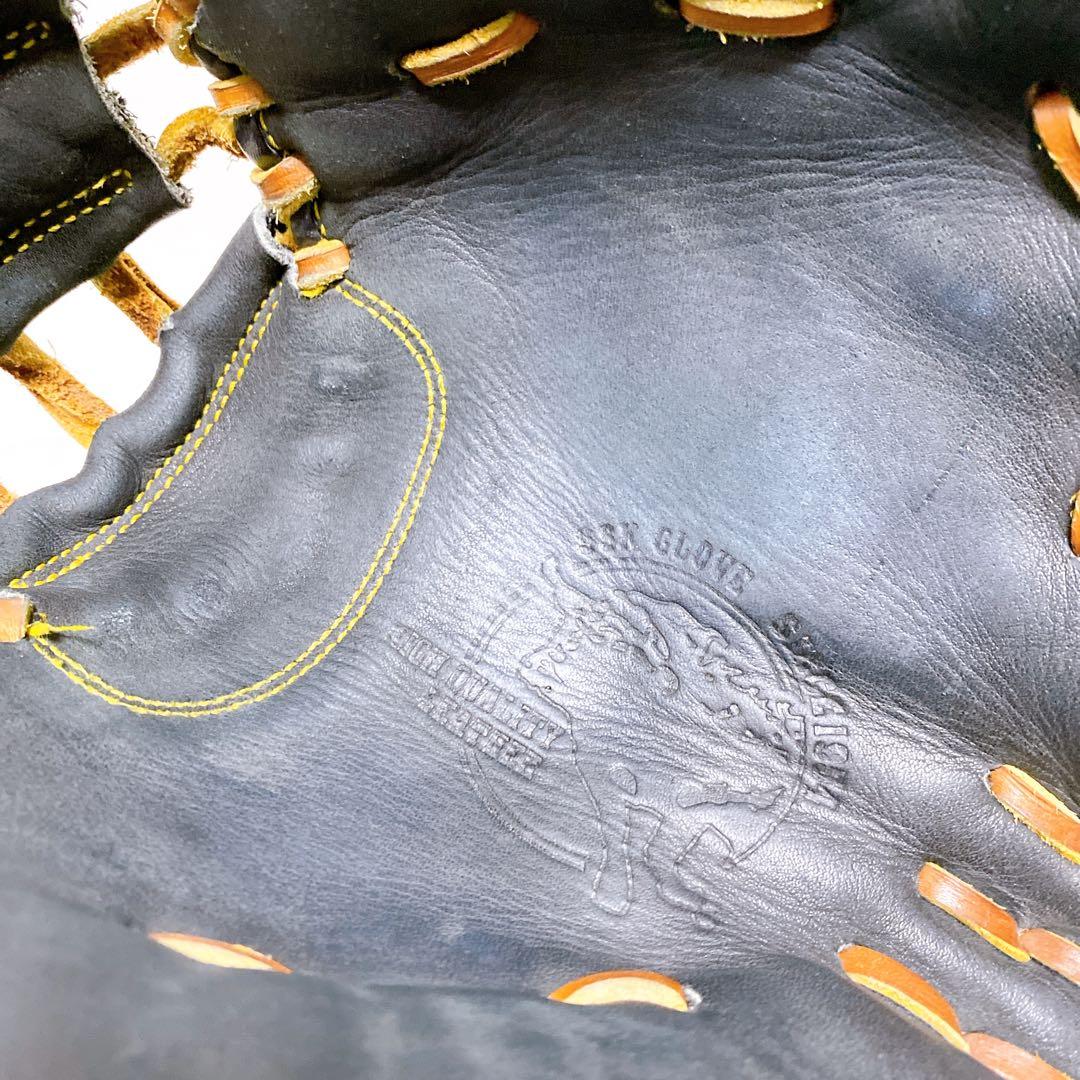 SSK　軟式用キャッチャーミット　ブラック　黒　スーパーソフト　即戦力　小さめ