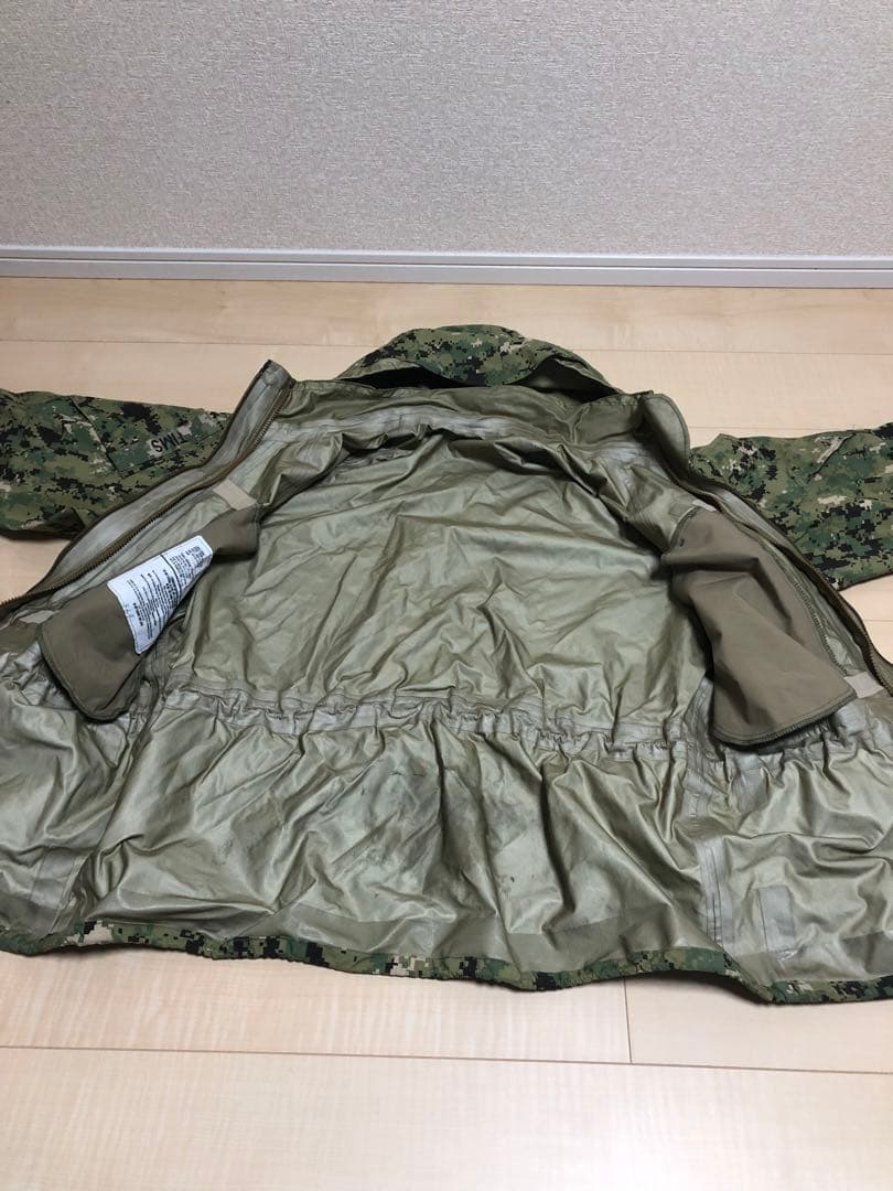 じ*わ様 USN NWU パーカデジタルカモ 米軍放出品　ゴアテックス AOR2