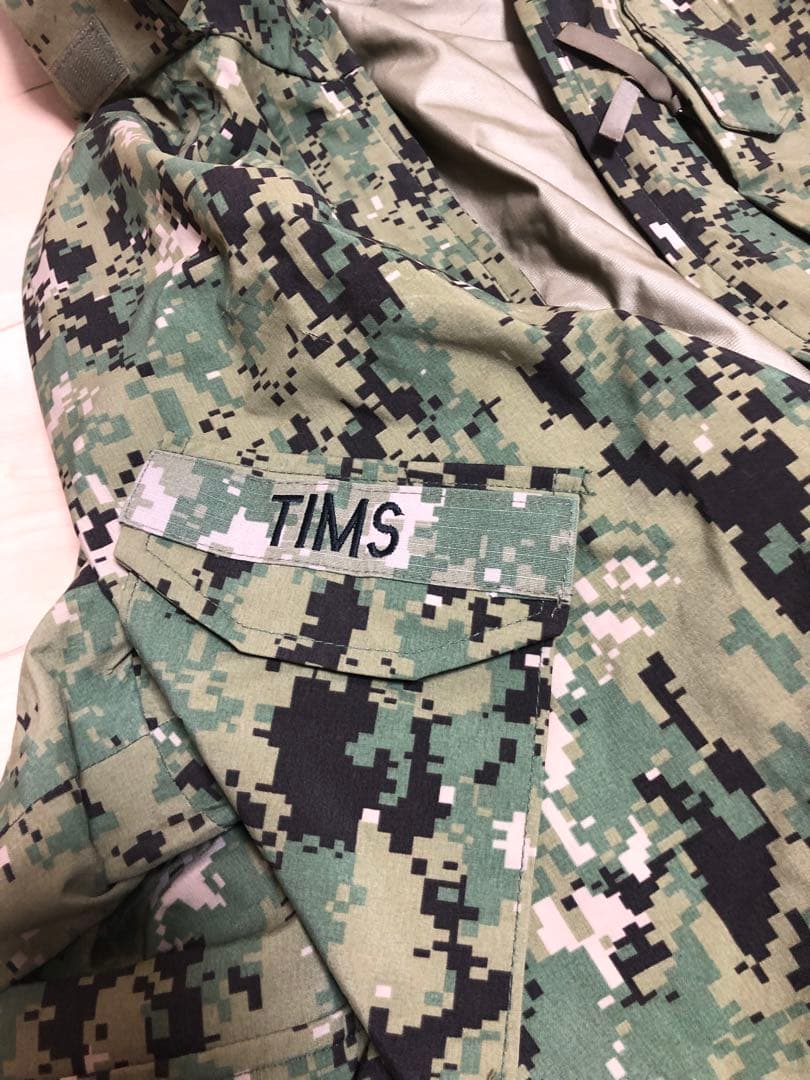 じ*わ様 USN NWU パーカデジタルカモ 米軍放出品　ゴアテックス AOR2
