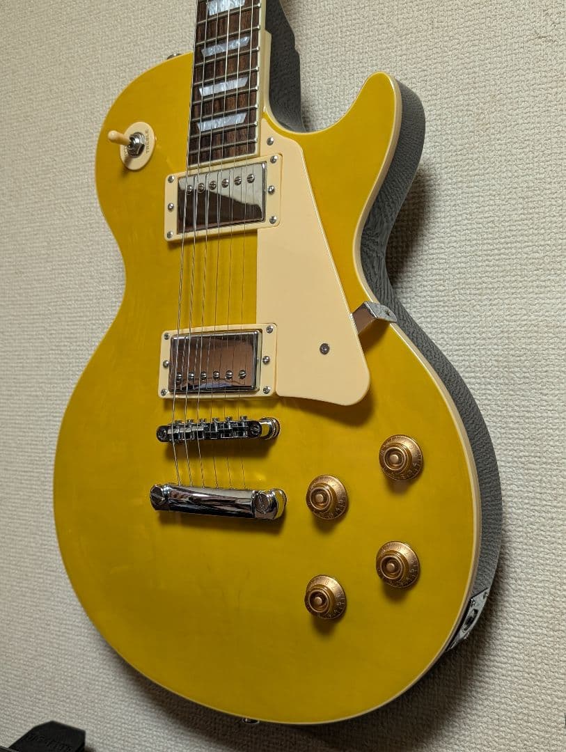 ギター PLAYTECH LP400 Flame Top Lemon Burst