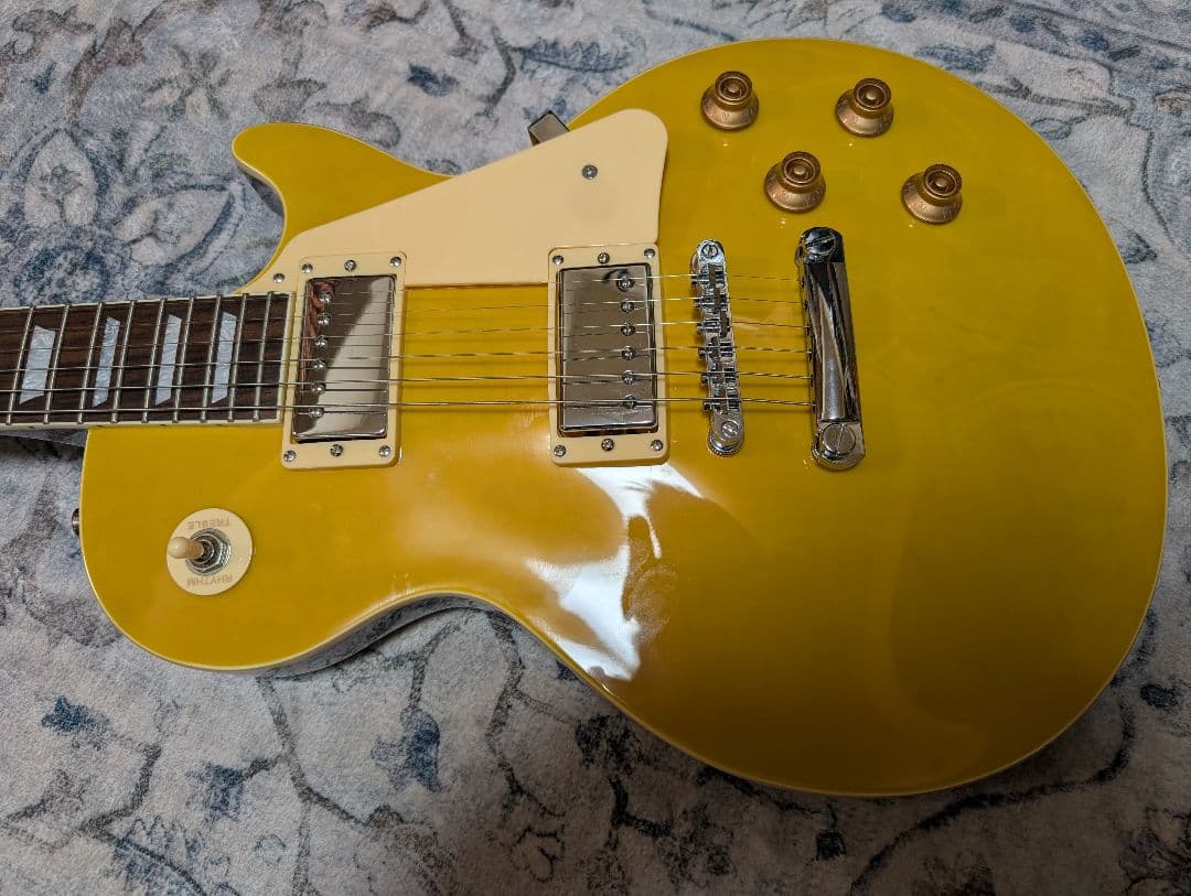 ギター PLAYTECH LP400 Flame Top Lemon Burst