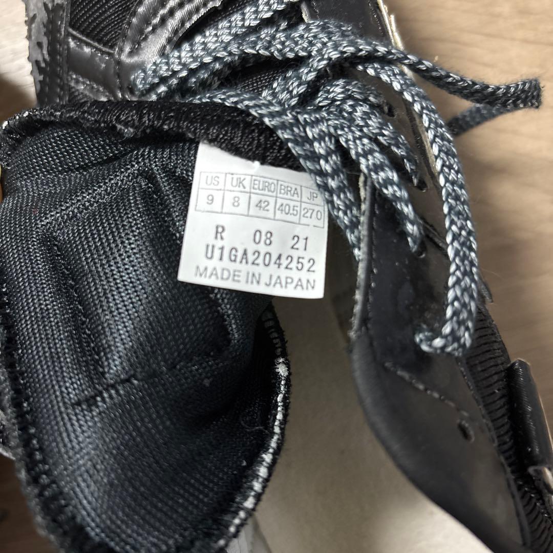 Mizuno ブラック スパイクシューズ　高跳び