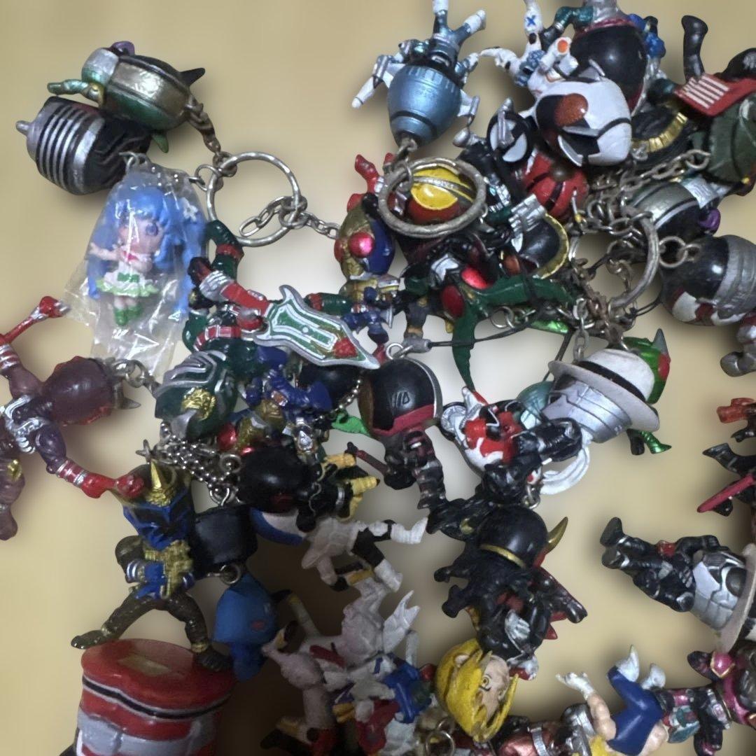 ジャンク 仮面ライダー スーパー戦隊、他 スイングキーホルダー