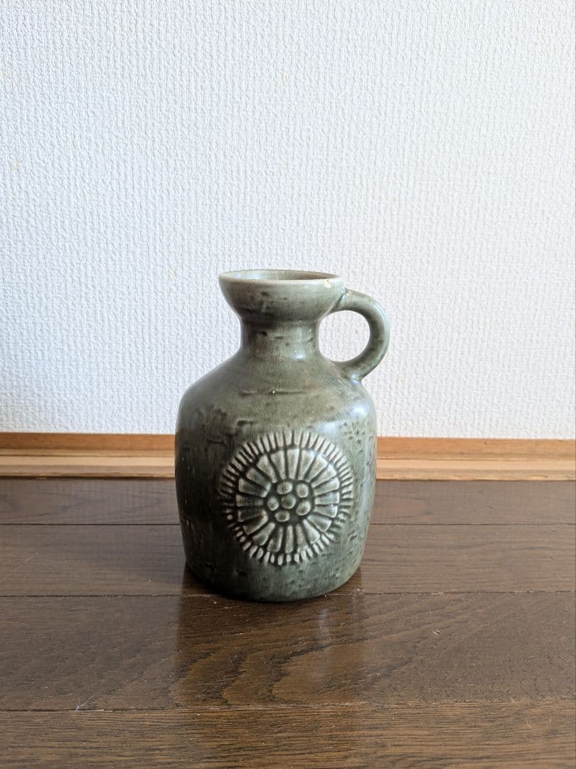  Zenit 花瓶 水差し 北欧ヴィンテージ ※欠けあり