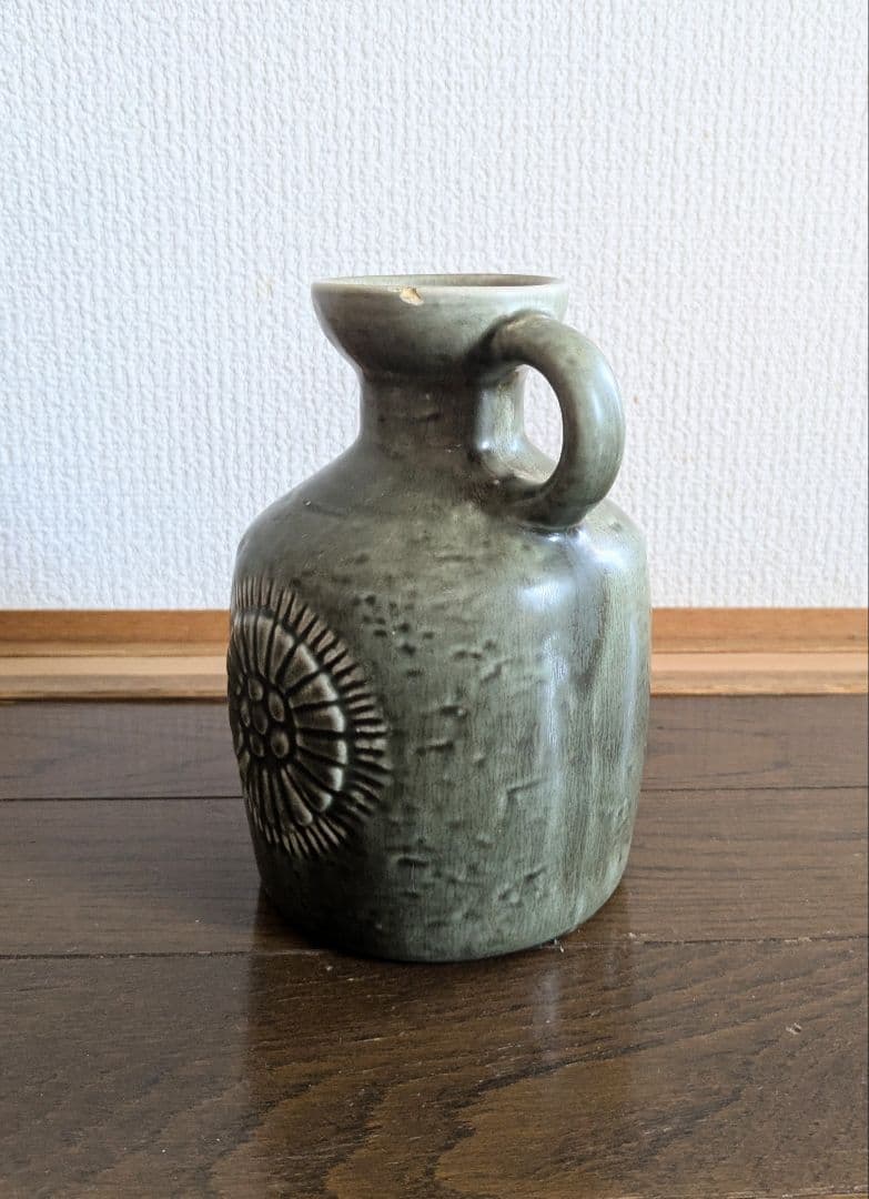  Zenit 花瓶 水差し 北欧ヴィンテージ ※欠けあり