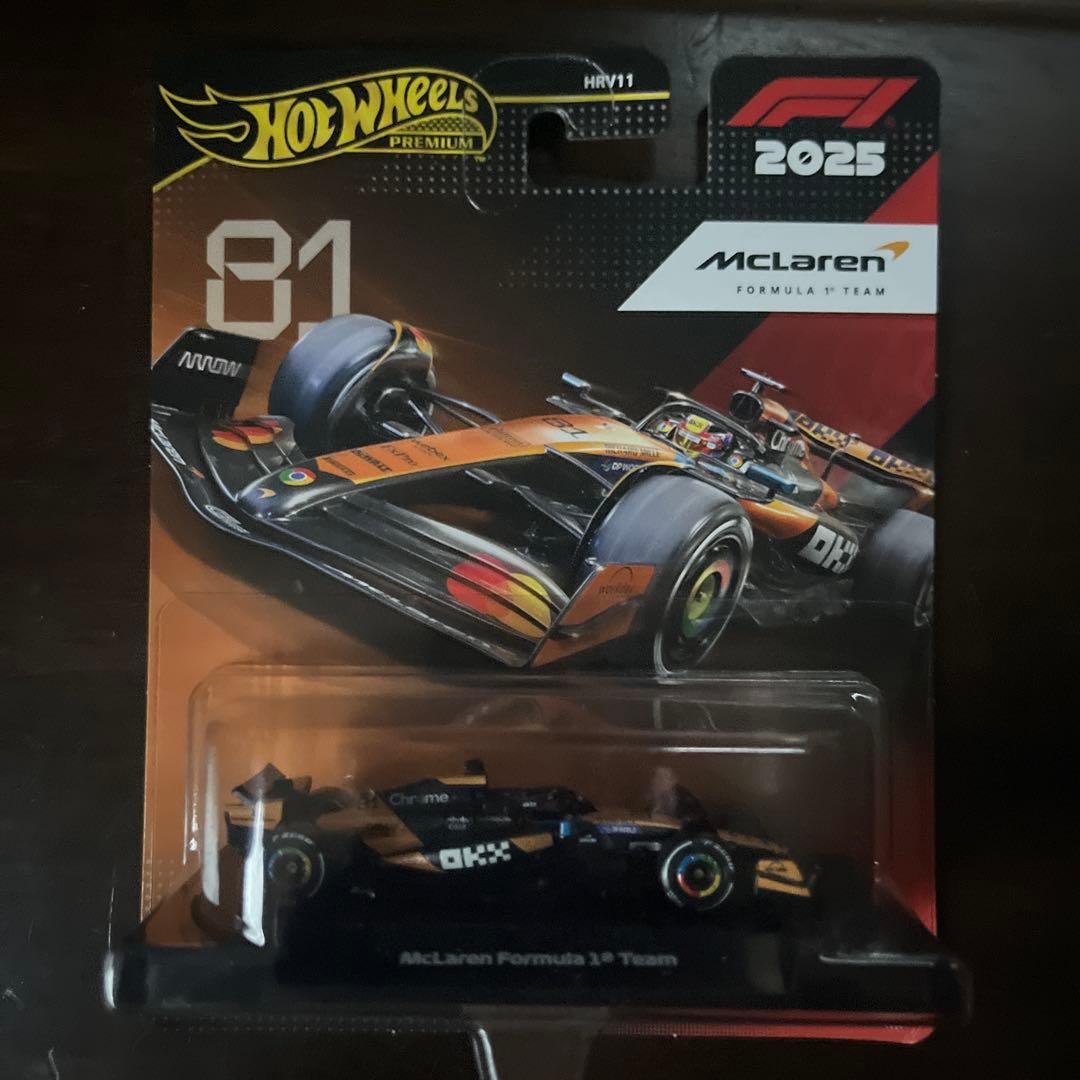 Hot Wheels McLaren F1 2025 セット