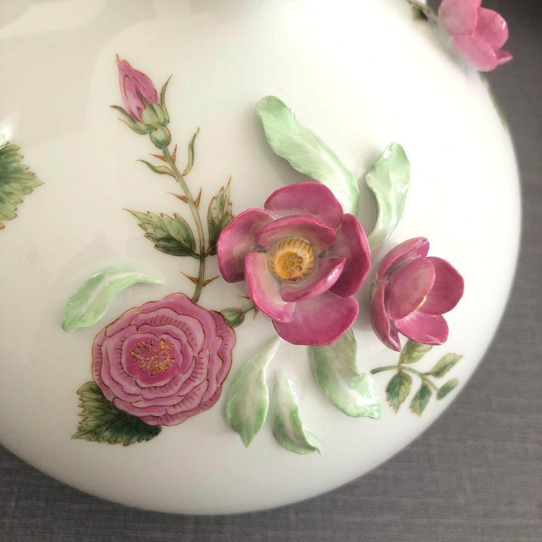 マイセン　MEISSEN 立体花装飾　花瓶