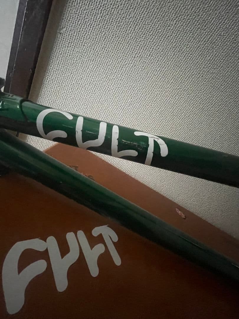 CULT BMXフレーム グリーン スケルトン 引渡し限定‼️ 愛知県