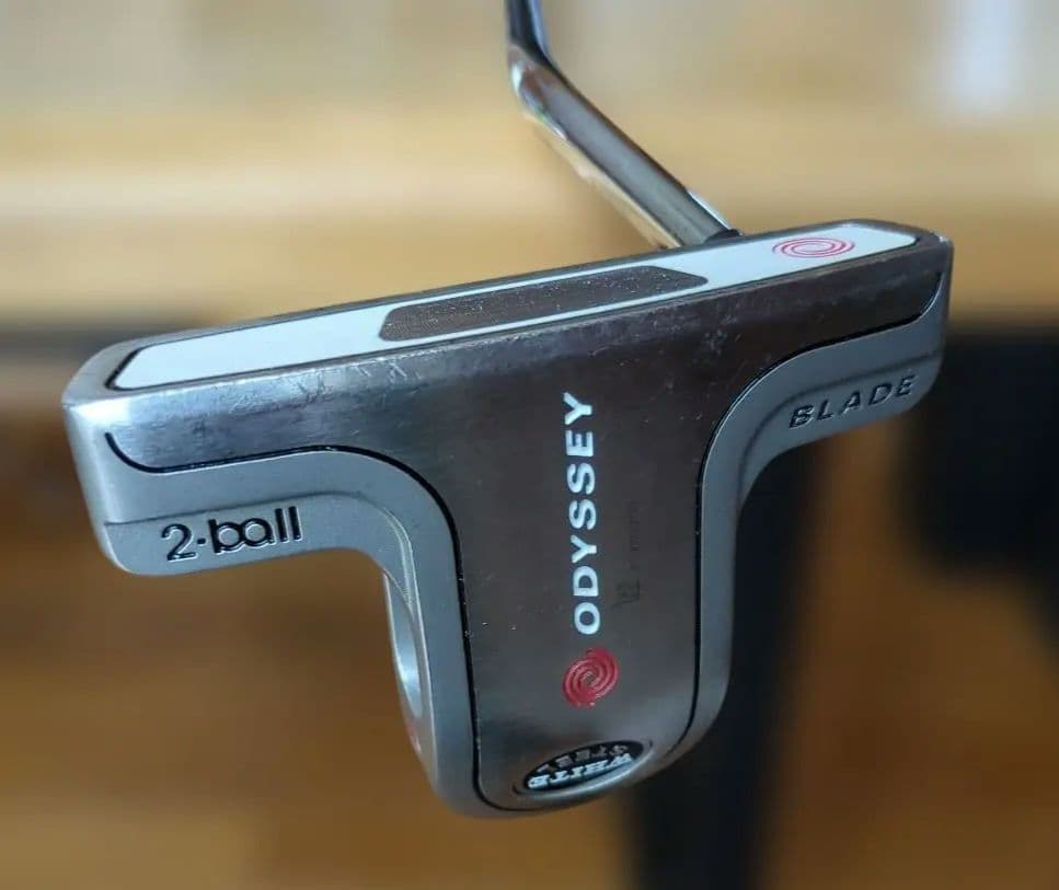 ODYSSEY 2ball BLADE WHITE STEEL 34インチ