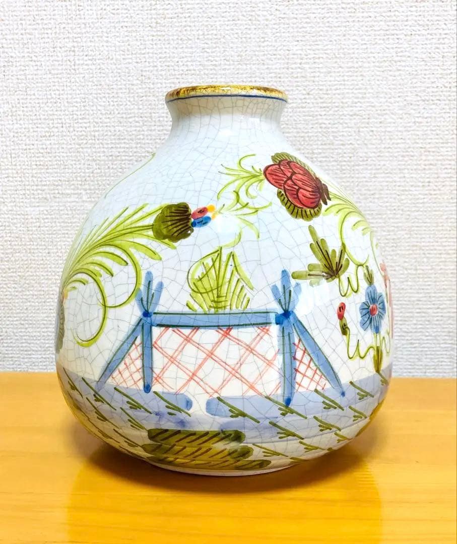 スペイン　Benlloch 飾り大皿/花瓶 揃い　アンティークインテリア