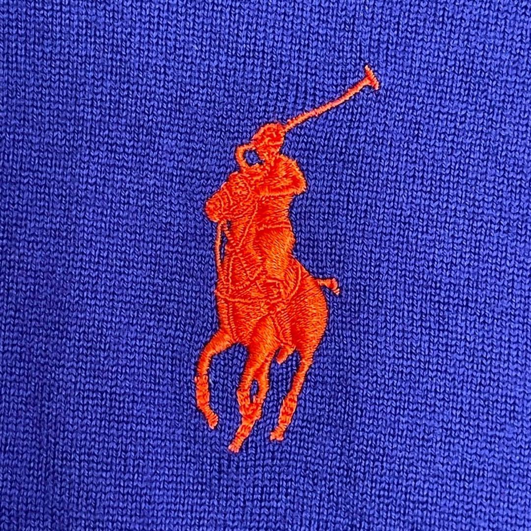 RALPH LAUREN GOLF ラルフローレン ゴルフニット青 M