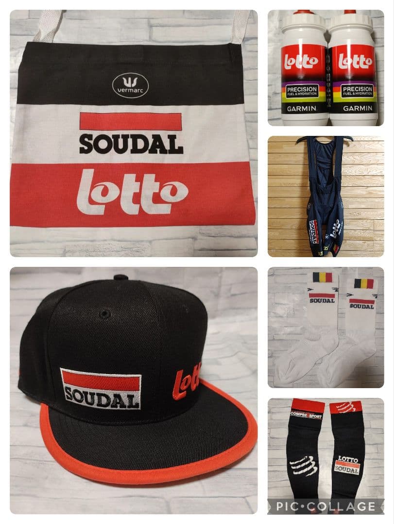 支給品　Lotto Soudal　サーマルベスト　ロットソウダル　裏起毛