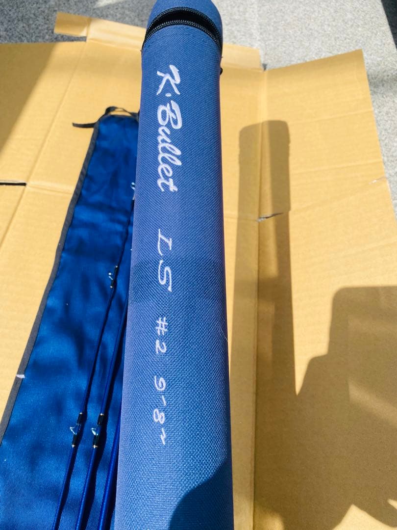 K.Bullet フライロッド 収納ケース付き