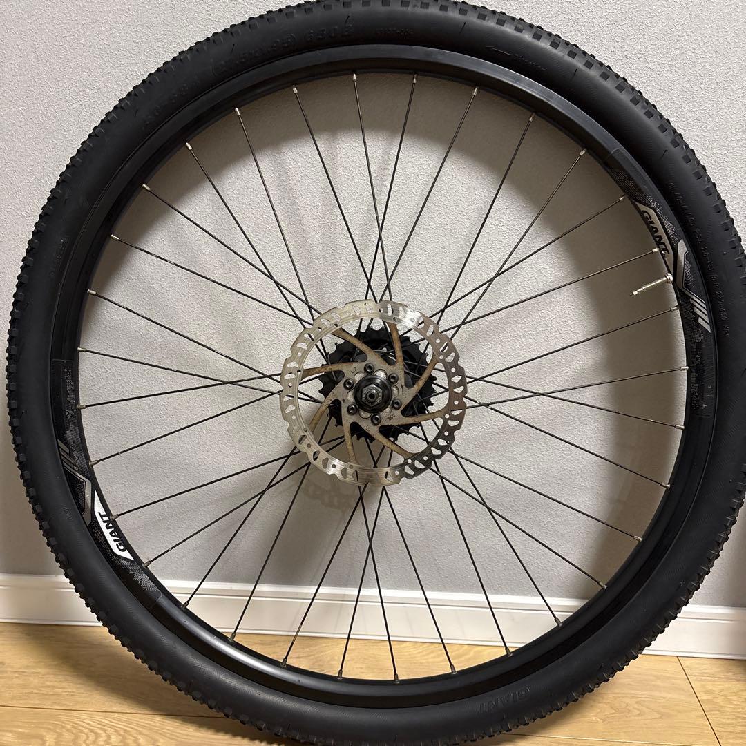 GIANT ATX 27.5インチ 完組ホイール SHIMANO 7速