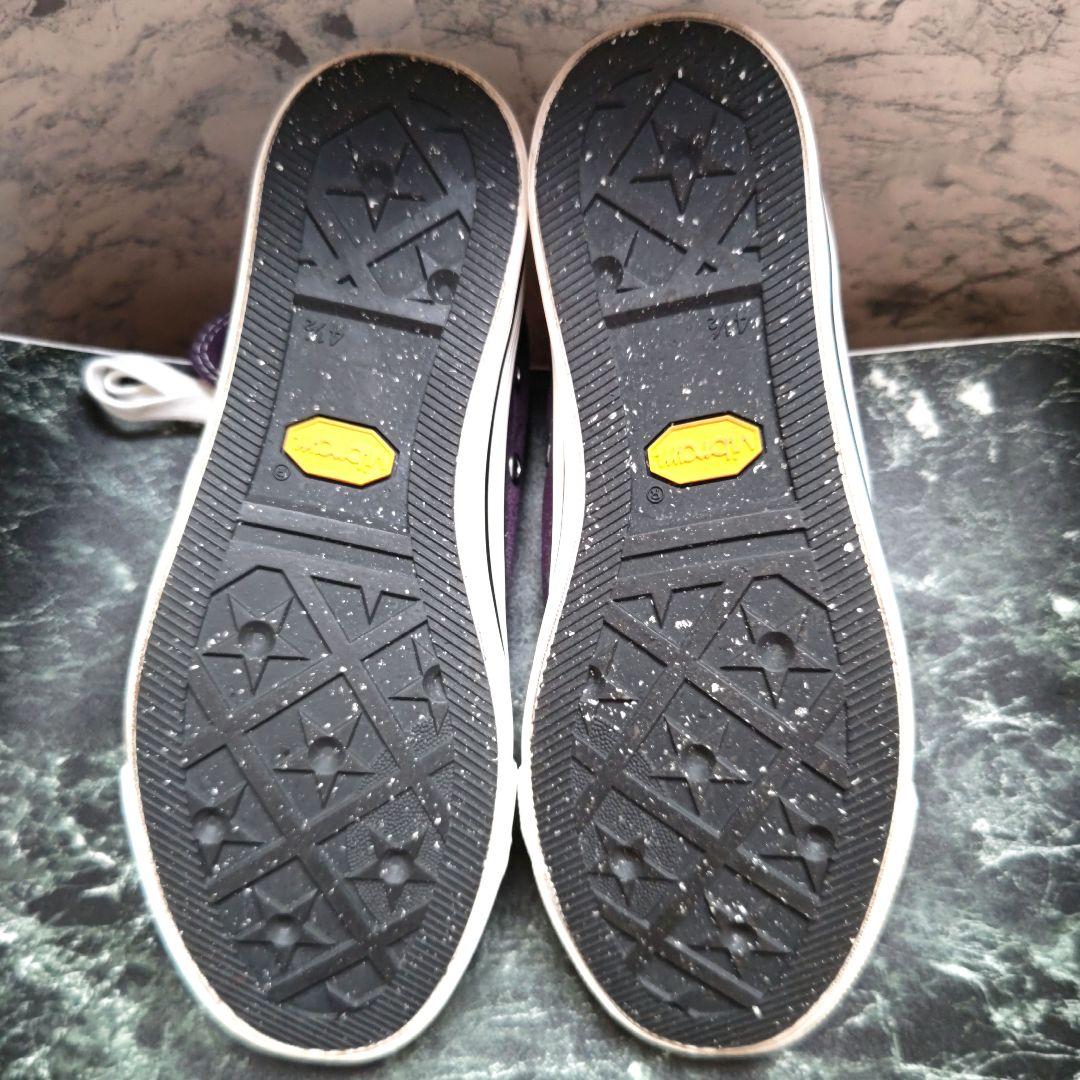 だっふぃ様　CONVERSE ADDICT COACH HI パープル