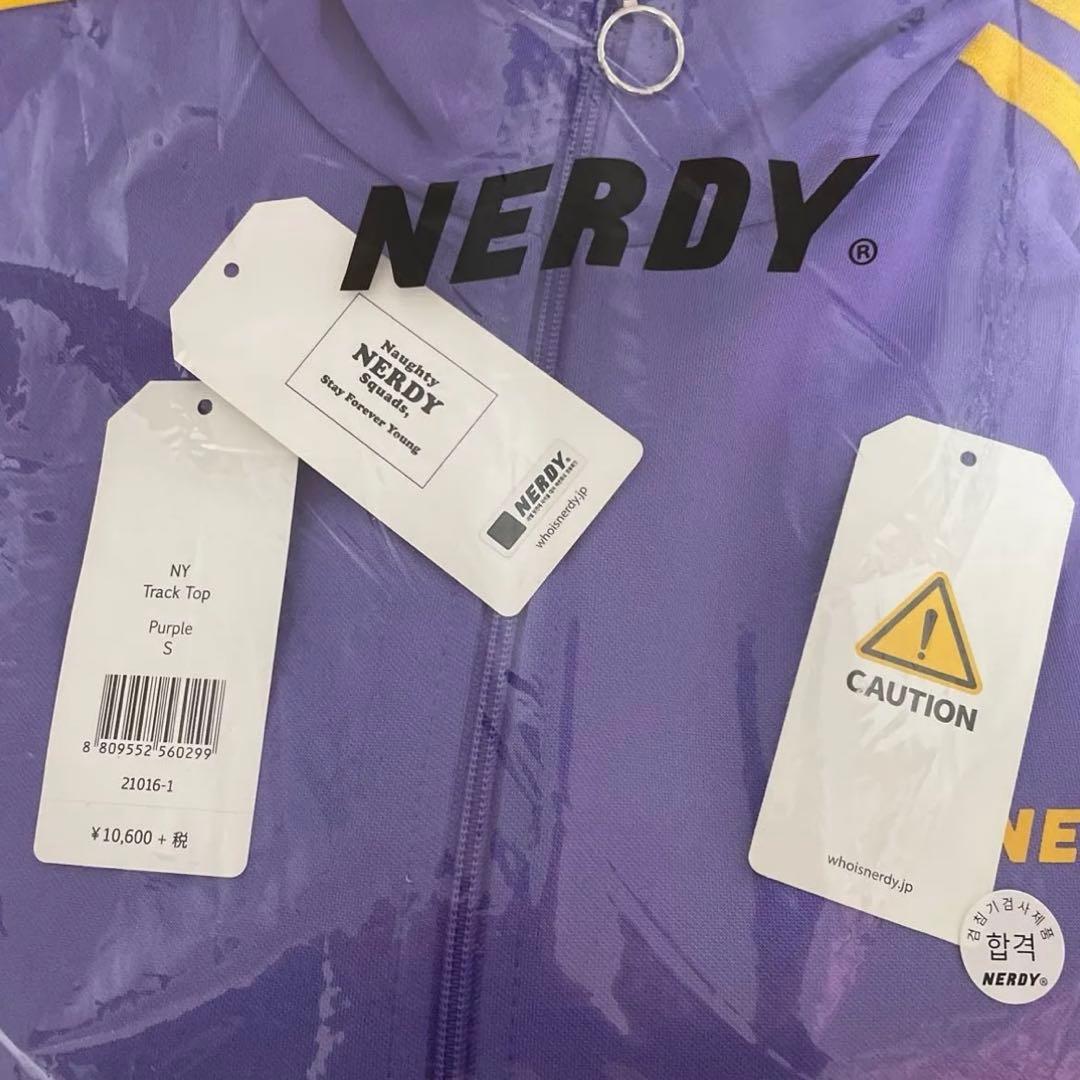 ノルディ NERDY トラック 上下 セットアップ パープル ジャージ 紫