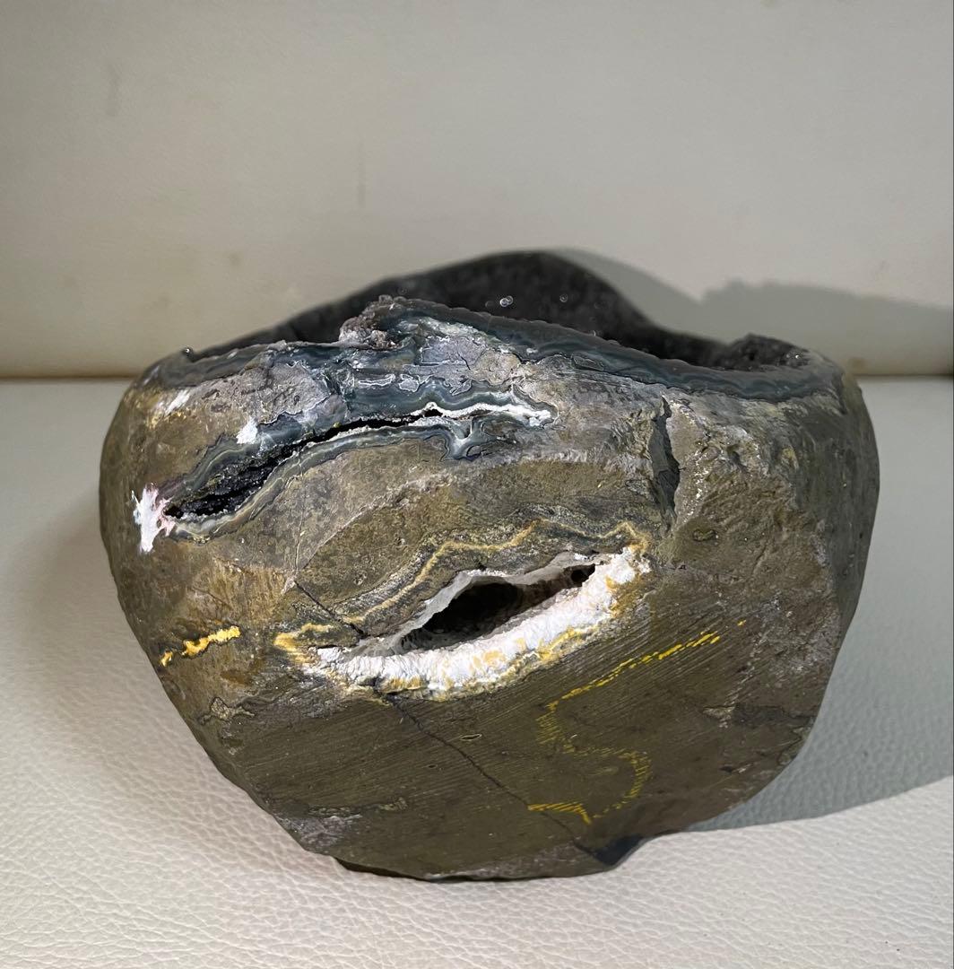 ドゥルージー水晶 ドーム シュガー クリスタル グリーンアメジスト 約2.5キロ