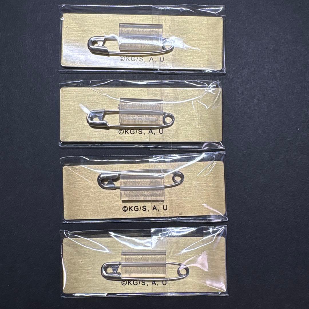 鬼滅の刃 モクテル レプリカネームバッジ 4点セット④