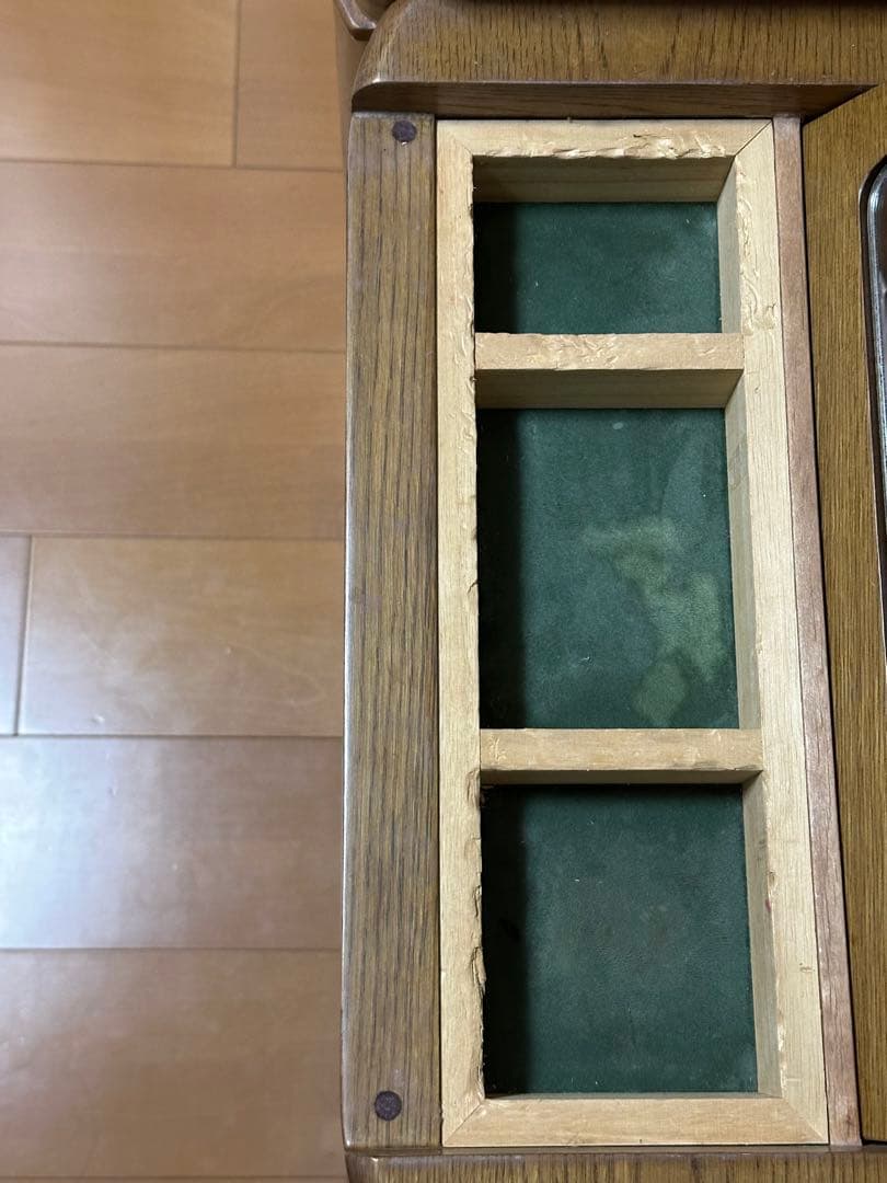 木製　ドレッサー　三面鏡　三面鏡ドレッサー　鏡台　木製　美品