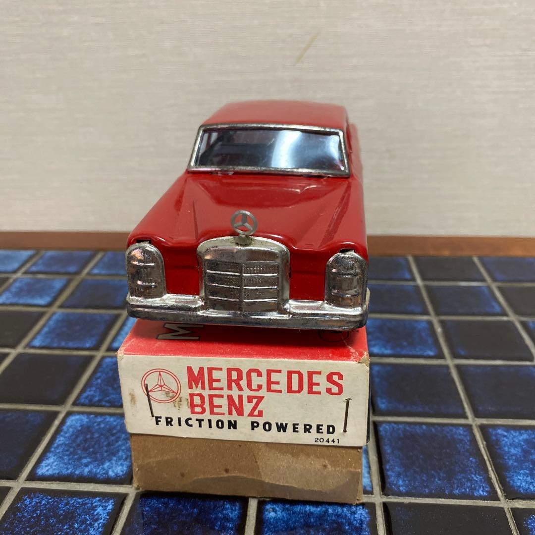 HighBrand　ブリキのミニカー　メルセデスベンツ250SE 市村商店