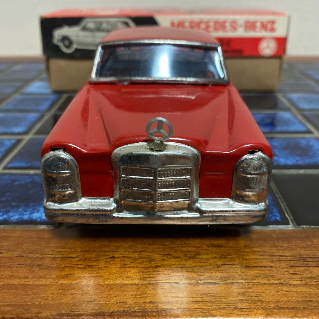 HighBrand　ブリキのミニカー　メルセデスベンツ250SE 市村商店
