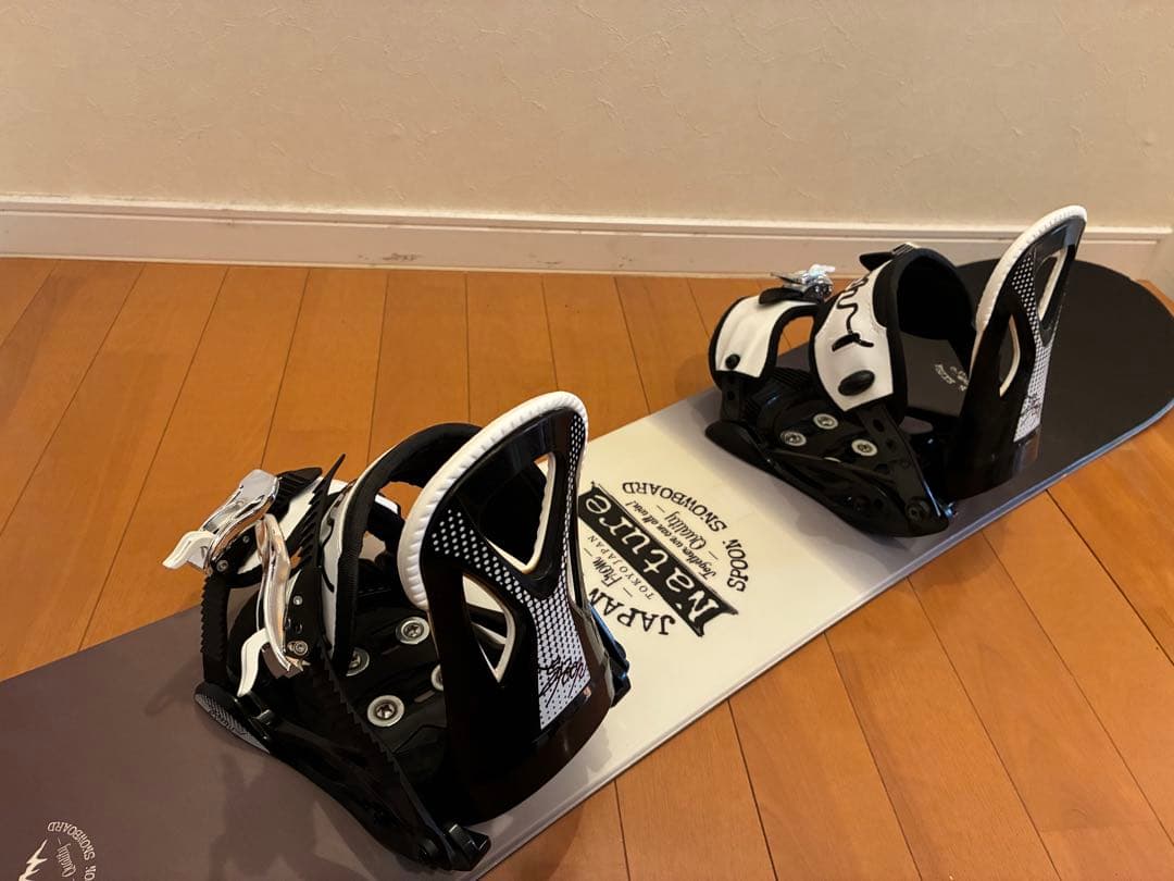SPOONスノーボードジュニア130cm ビンディングセット