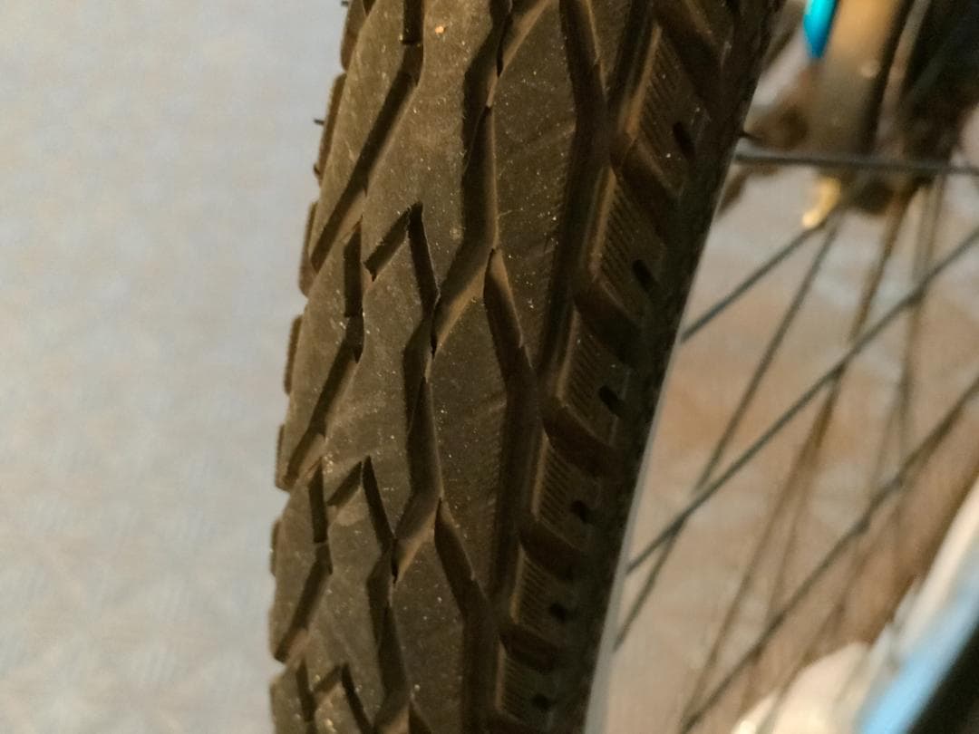 【引取限定/東京都江東区】アサヒ/ドライド 外装6段 青 24インチ