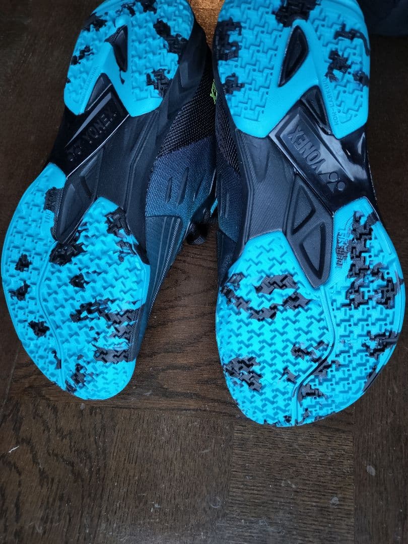 YONEX エアラスター シューズ 青黒