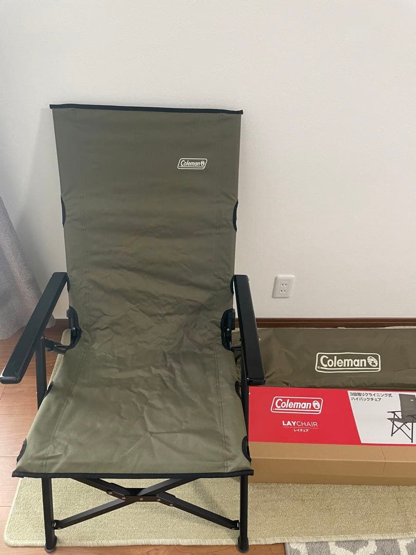 Coleman アウトドアチェア 2脚セット LAYCHAIR