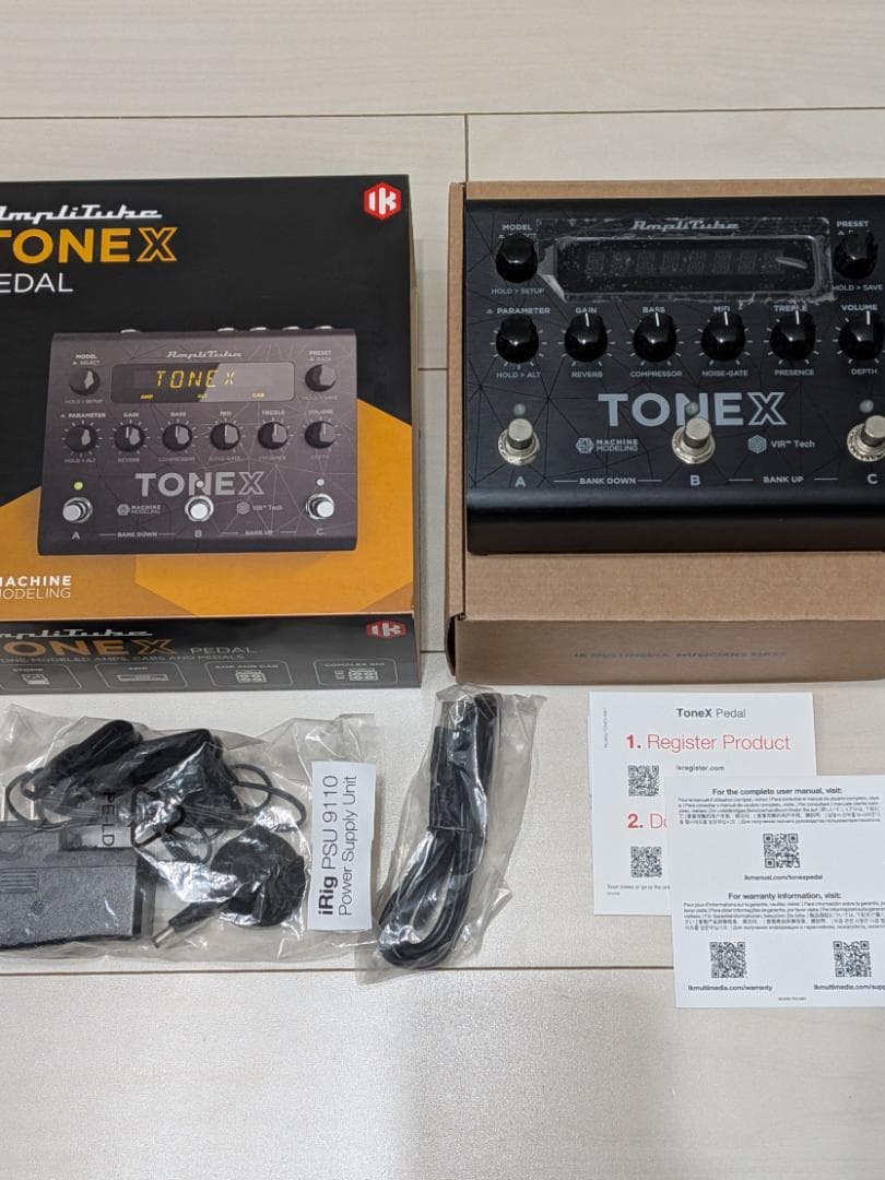 【美品】IK Multimedia TONEX Pedal（ライセンス解除済）