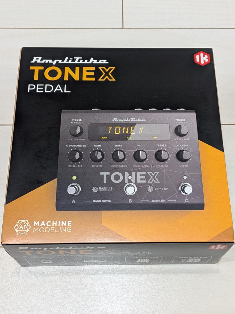 【美品】IK Multimedia TONEX Pedal（ライセンス解除済）