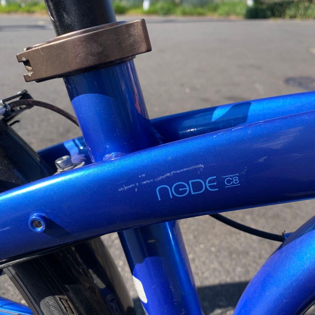 お値下げ[844]送料無料 tern 折りたたみ node C8 24 現状品