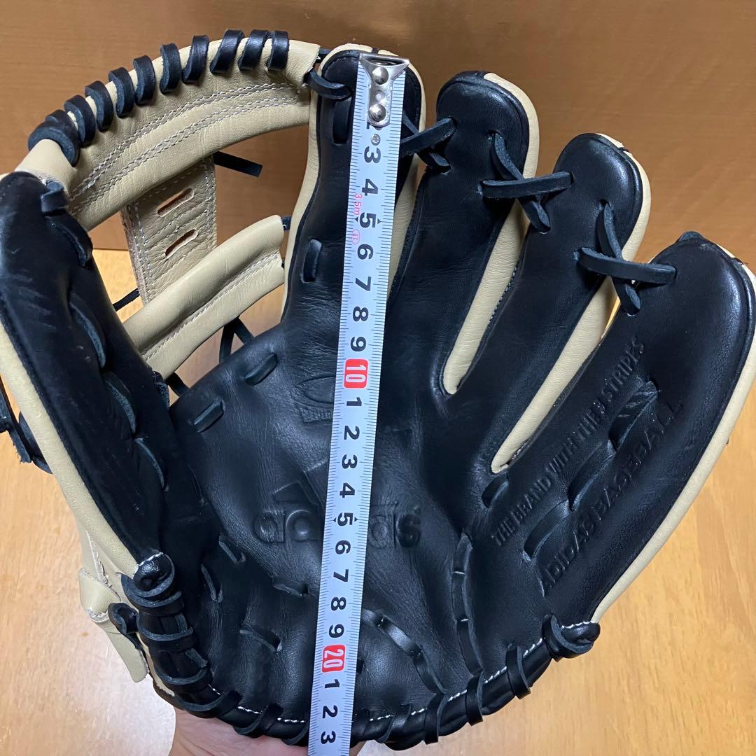 adidas グローブ　アディダス 野球　ブラック ベージュ　キャメル　グラブ