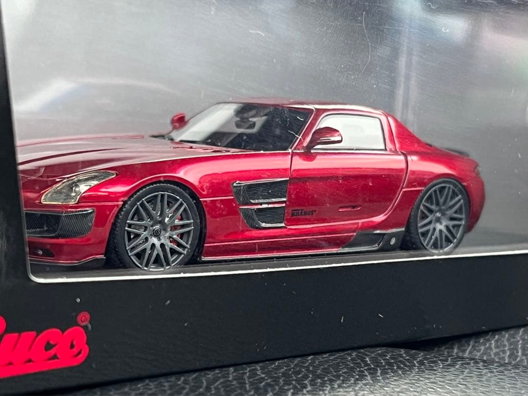 1/43 シュコー BRABUS 700 SLS ブラバス ツインターボ レッド