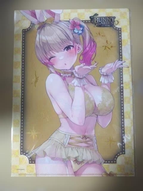 新品 バニーガーデン クリアファイル 3種セット 花奈 凜 美羽香