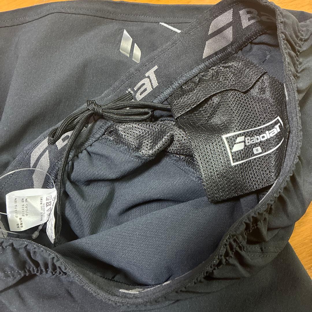 バボラ　Babolat 新品 長パンツと長袖Tシャツの2点セット M