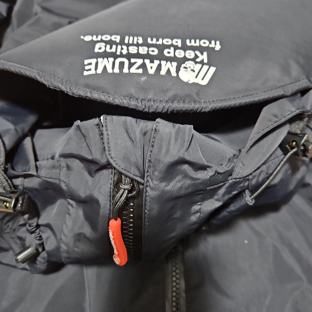 mazume コンパクトレインスーツ MZRS-596-03 ブラック XL