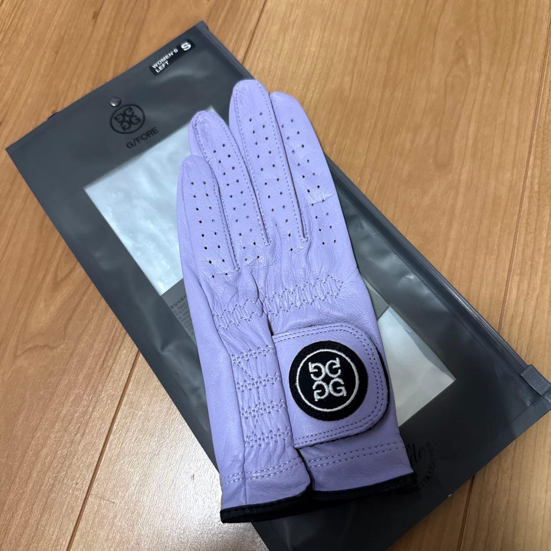 G/FORE ジーフォア　レディース ゴルフグローブ 左手用 S 紫